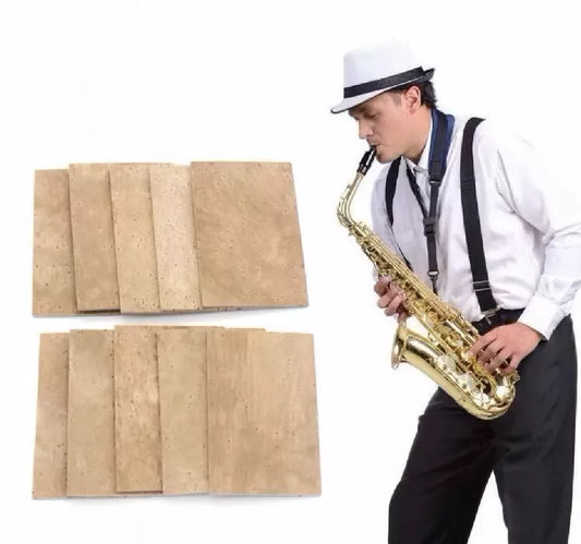TENOR Saxophone Cork Neck Sheet Strip Interface Blow Nozzle Musical InstrumentAU