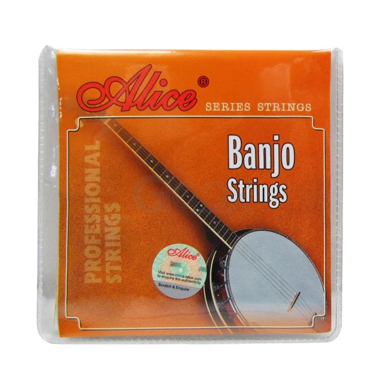 Banjo Strings Stainless Steel Coated Copper Alloy Wound 4 String Set