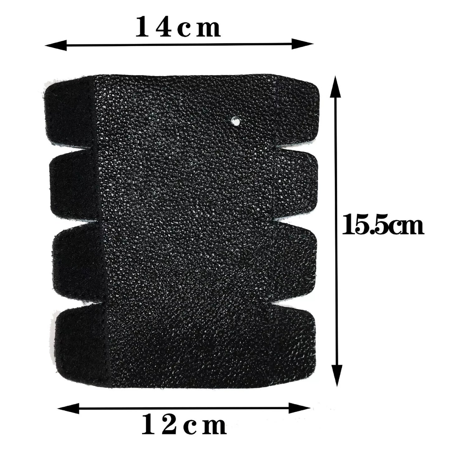 French Horn Cowhide Hand Guard Non-Slip Protective Pad brass instruments black