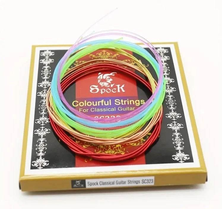 028-043 Normal Tension Colorful Nylon Classical Guitar Strings Guitar Accessorie