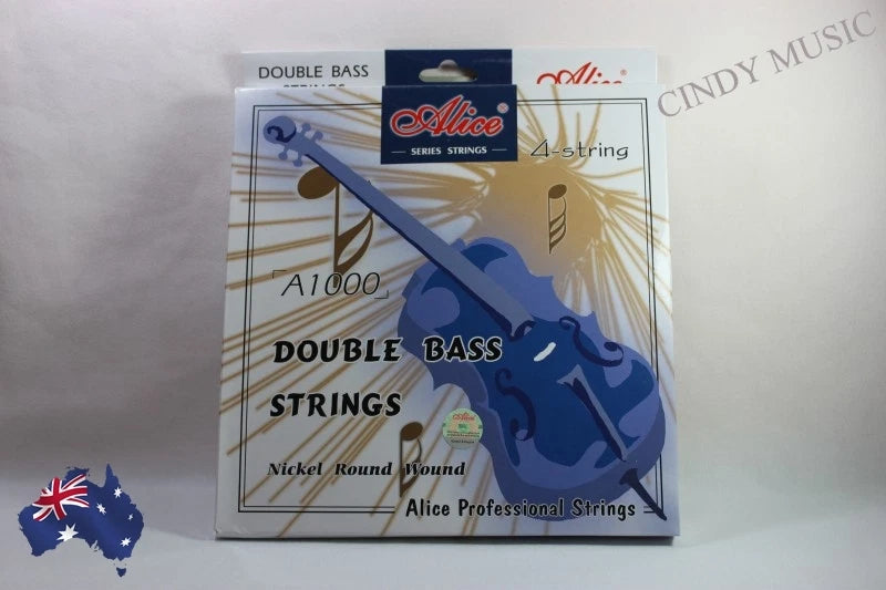 Alice Double Bass String set4/4 3/4 1/2 1/4 Universal Alloy wire winding process