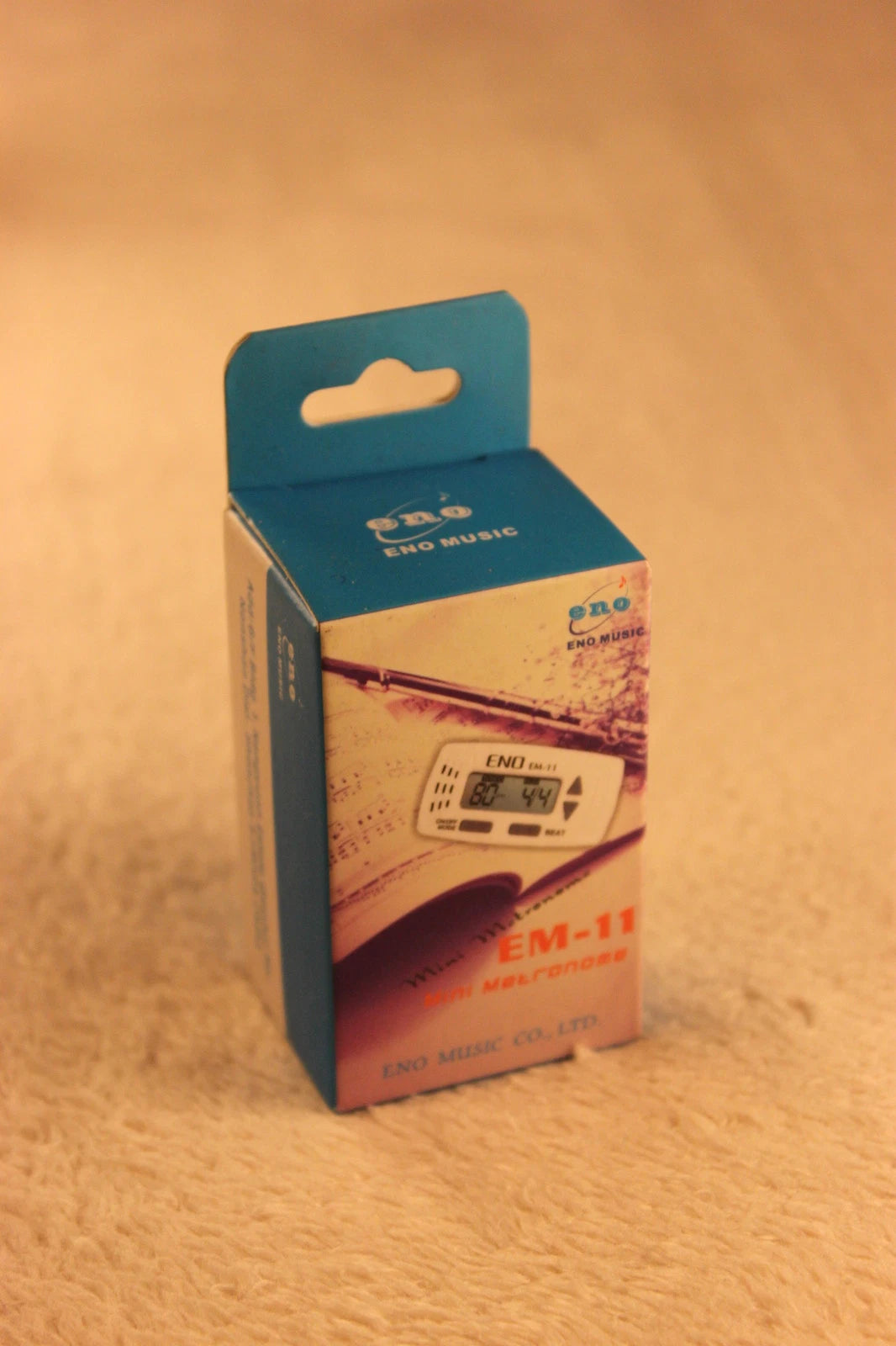 ENO EM-11 Clip-on Tone Generator and Metronome 2-in-1 for Guitar Bass Violin