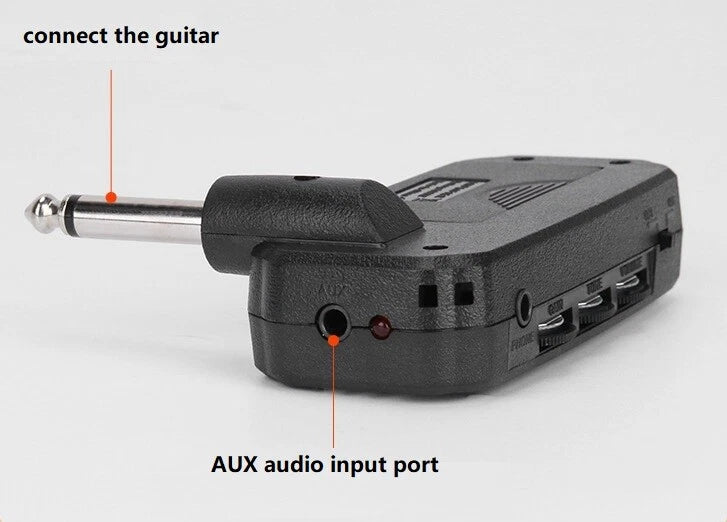 JOYO BASS Guitar Amplifier 3.5mm Jack Headphone MP3 Mini AMP Bassist Aux in