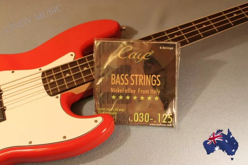 HIGH QUALITY Electric Bass Guitar Strings-Medium Gauge 6Strings Set 030 -125