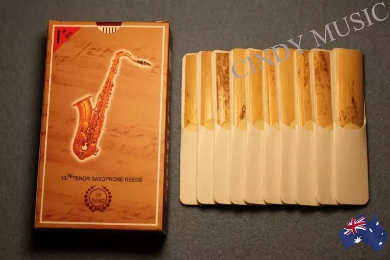 10set Tenor saxophone reeds bB 100piece Strength 2.5 Traditional Better Sound AU