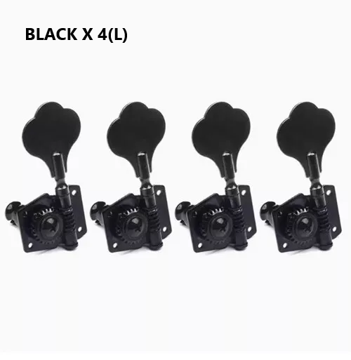 4PCS Electric Bass Guitar Tuners Tuning Pegs Keys Machine Heads Open Gear NEW AU