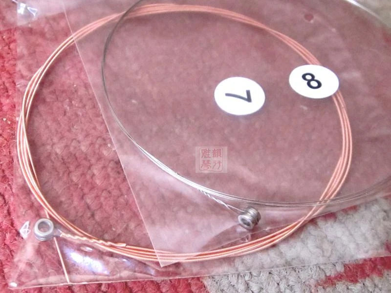 12-Pack Bronze Acoustic Guitar Strings Set Clear Dynamic Sound Copper Alloy