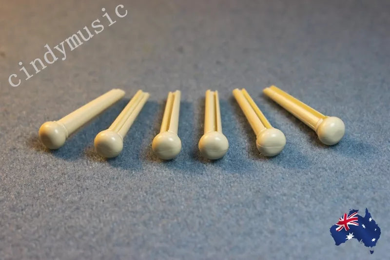 Guitar 6 Strings Acoustic Guitar Bridge Pins Saddle Nut set