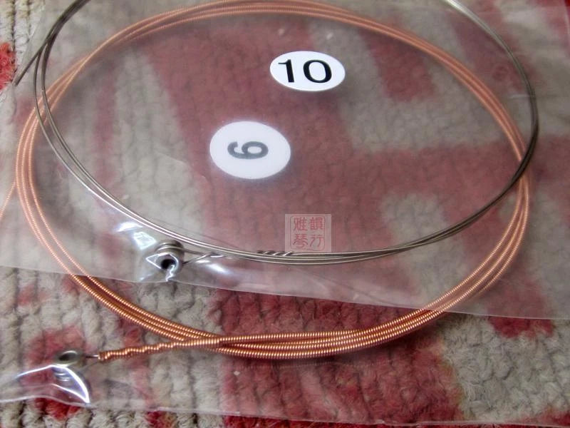 12-Pack Bronze Acoustic Guitar Strings Set Clear Dynamic Sound Copper Alloy