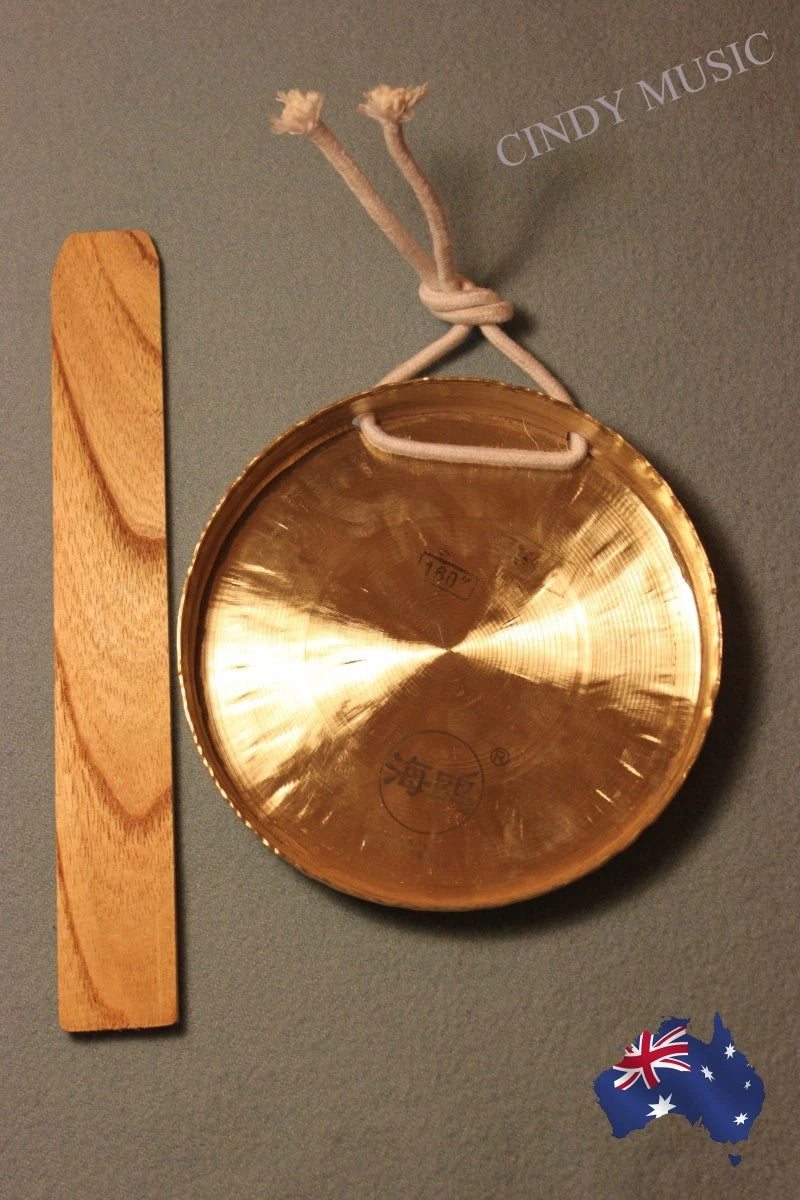 15CM Chinese Ethnic Gong Copper Percussion Instrument holiday party gifts mallet