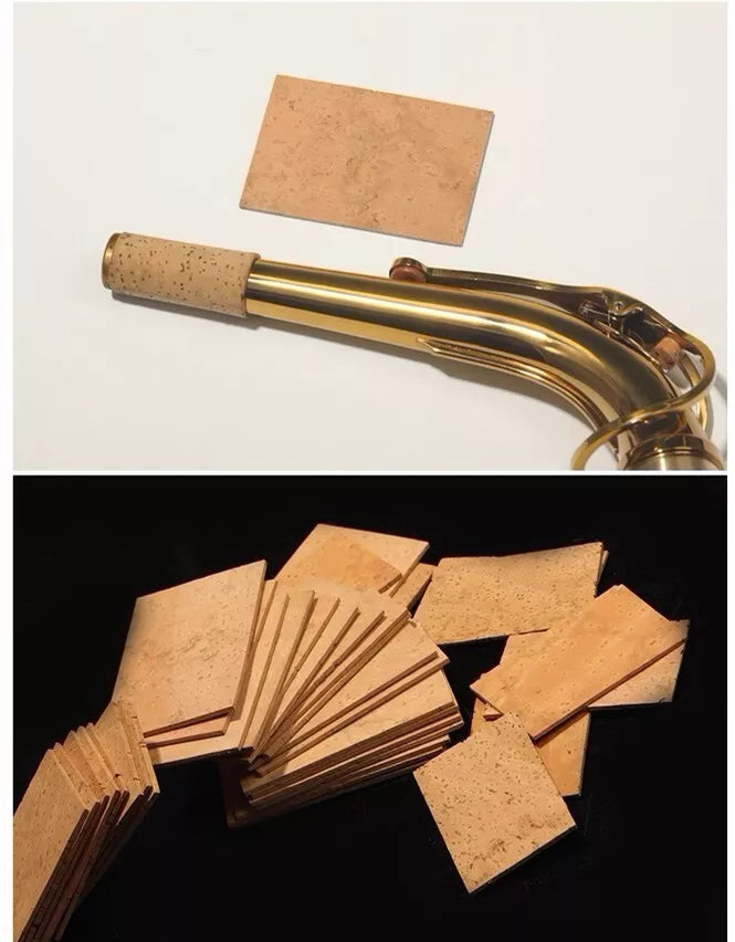 TENOR Saxophone Cork Neck Sheet Strip Interface Blow Nozzle Musical InstrumentAU