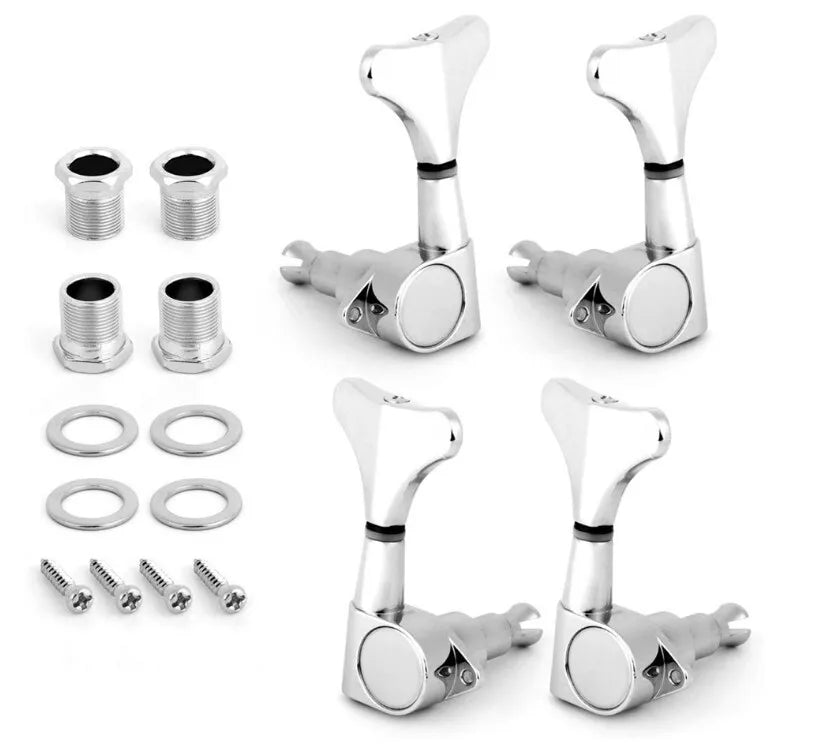 4PCS Electric Bass Guitar Tuners Machine Heads Bass Guitar Tuning Pegs Tuning AU