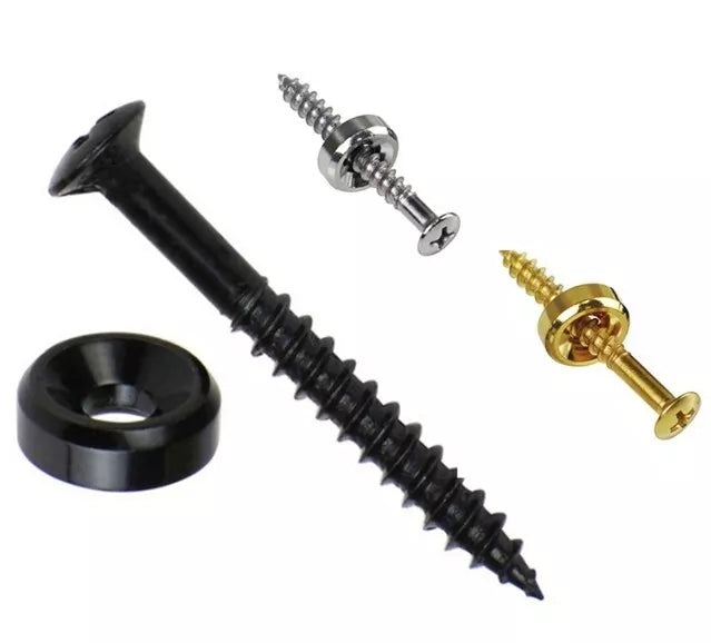 1Pc/4Pcs Electric Guitar Bass Neck Mounting Ferrules Screws Guitar Bass Parts AU