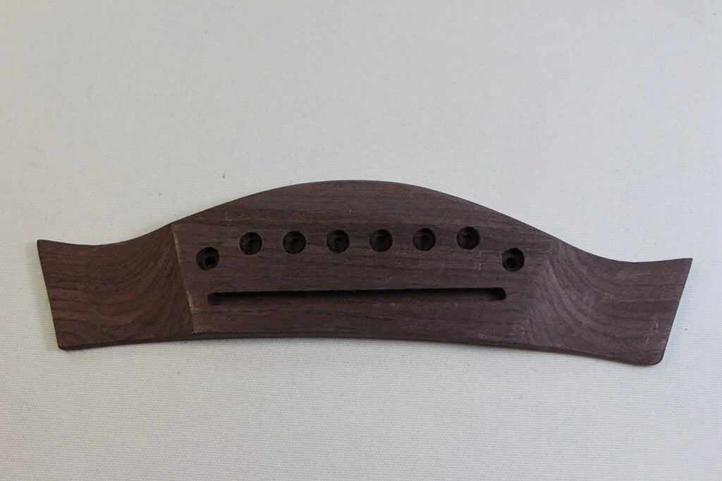 Wood Guitar Bridge for 6 String Acoustic Guitar Replacement Parts
