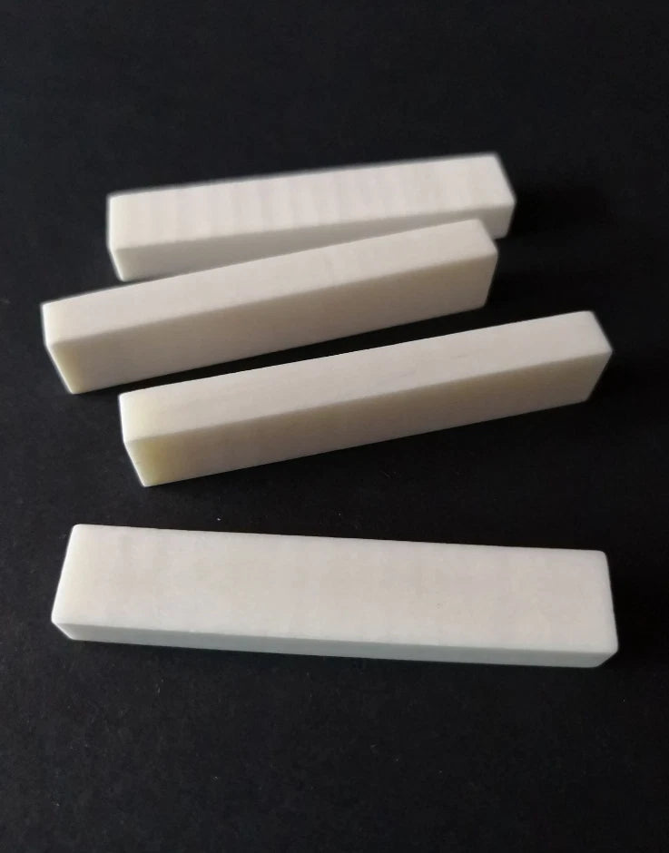 1PC Acoustic Guitar Bridge Nut bone DIY instrument material Bass UkuleLe Banjo