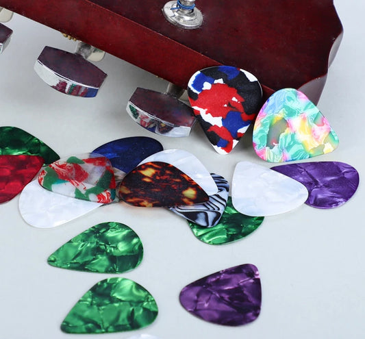 20pcs Guitar Picks Acoustic Electric Guitar Ukulele Picks 0.46mm Guitar Accessories