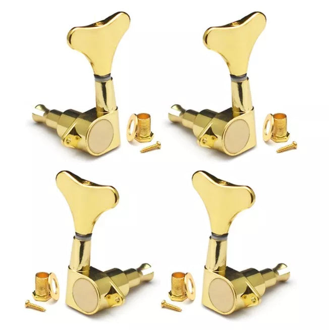 4PCS Electric Bass Guitar Tuners Machine Heads Bass Guitar Tuning Pegs Tuning AU