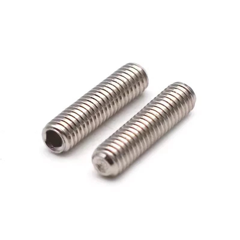 12Pcs Silver Metric M3x10mm ST/TL Steel Guitar Bridge Saddle Height Screws DIY