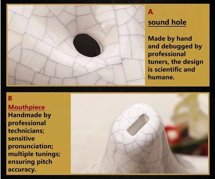 12Hole C Alto Ocarina From ancient voices China handmade Ocarina instruments