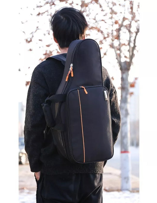Fashionable Sax Gig Bag Alto Saxophone Case Thicken Double Zippers Saxophone Bag