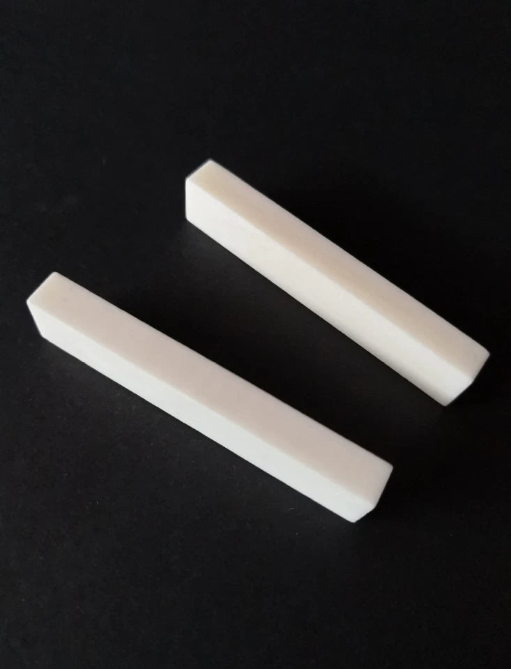 1PC Acoustic Guitar Bridge Nut bone DIY instrument material Bass UkuleLe Banjo