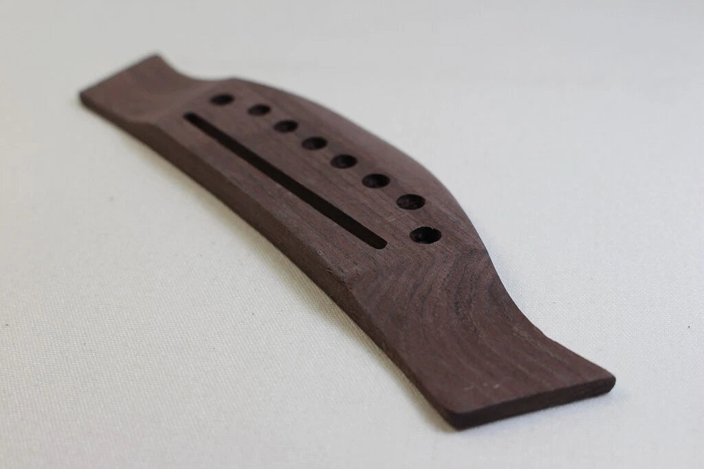 Wood Guitar Bridge for 6 String Acoustic Guitar Replacement Parts