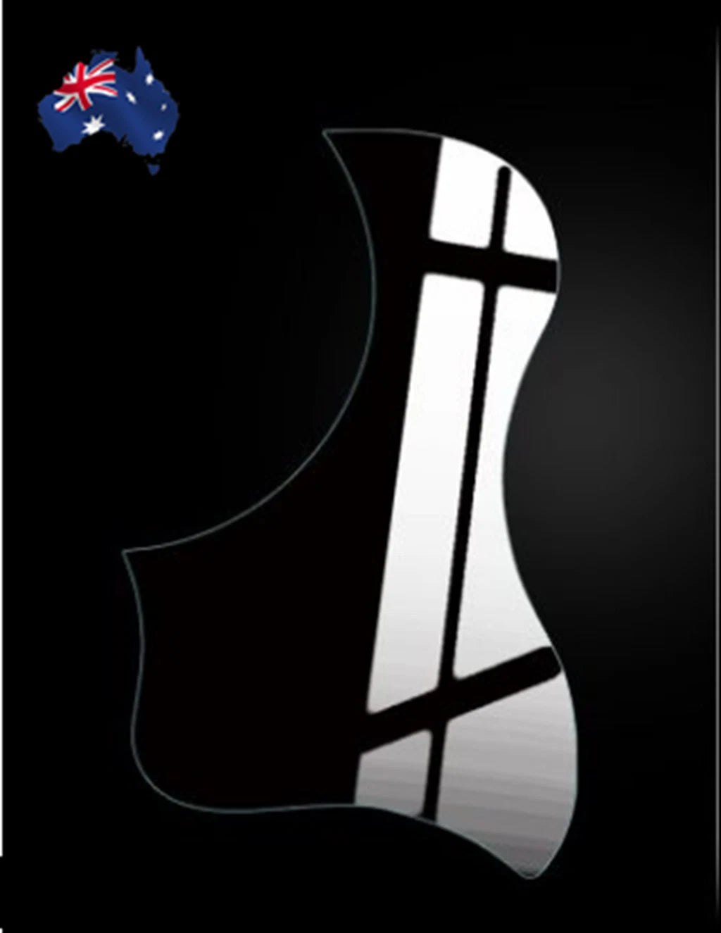 1pc Transparent Acrylic Guitar Pickguard Shield Safe and Reliable Protection