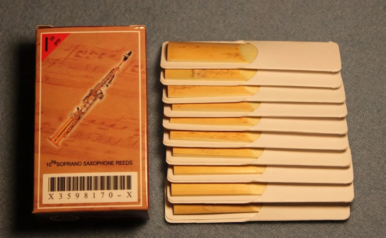 Soprano Saxophone Mouthpiece Set Mouthpiece/Cap/Metal Ligature/10xReeds/8xpadsAU