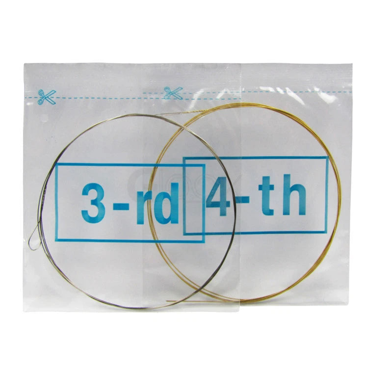 Banjo Strings Stainless Steel Coated Copper Alloy Wound 4 String Set