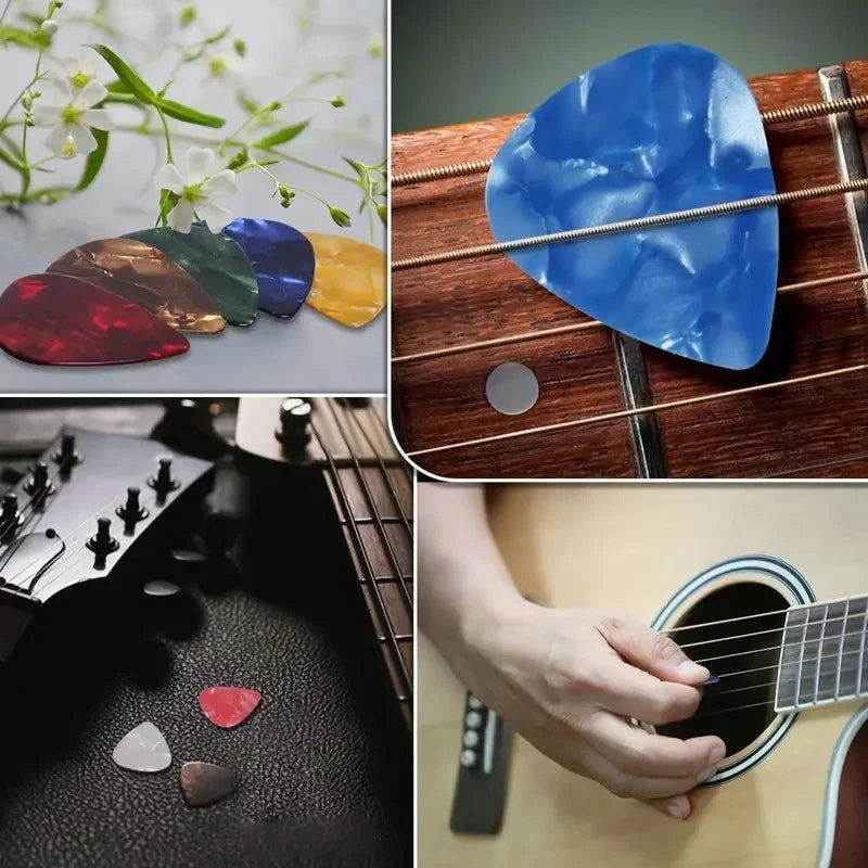 20pcs Guitar Picks Acoustic Electric Guitar Ukulele Picks 0.46mm Guitar Accessories