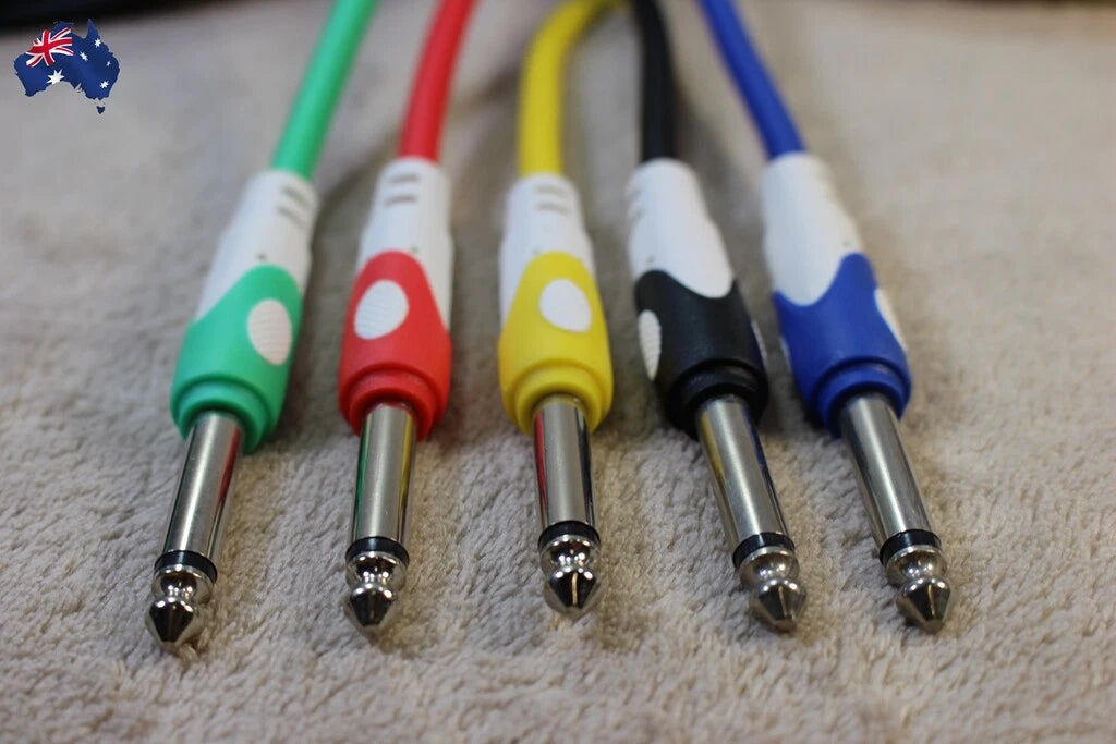 3M5M10M Guitar Lead Instrument Amp Cable Noiseless Audio Cable 2xStraight plug