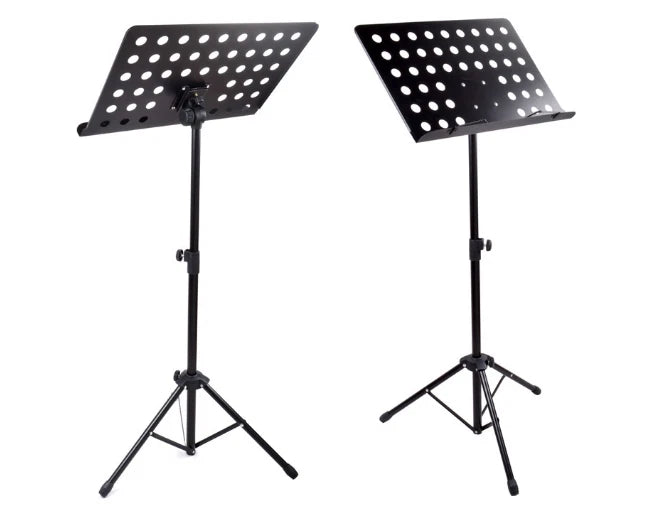 Music Sheet Stand Adjustable Folding Heavy Duty Stage GUITAR Violin Piano BASS