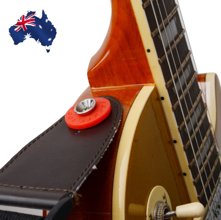 2pcs Guitar Strap Locks Silicone Secure Locking Mechanism Bass Guitar Accessorie