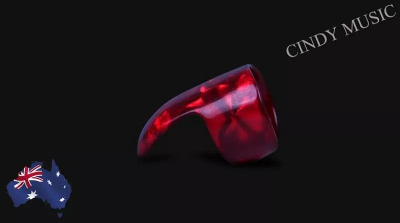 2PC Finger Acoustic Nail Celluloid Guitar Banjo Thumb Picks Plectrum Accessories