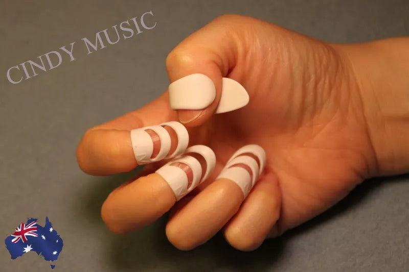 1 Thumb+3 Finger Nail Acoustic Electric Classical Guitar Picks bass Banjo AU