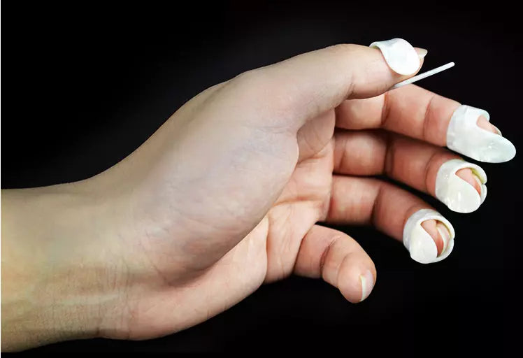 1 Thumb+3 Finger Nail Guitar Picks Plectrum colorful bass Banjo Ukulele AU