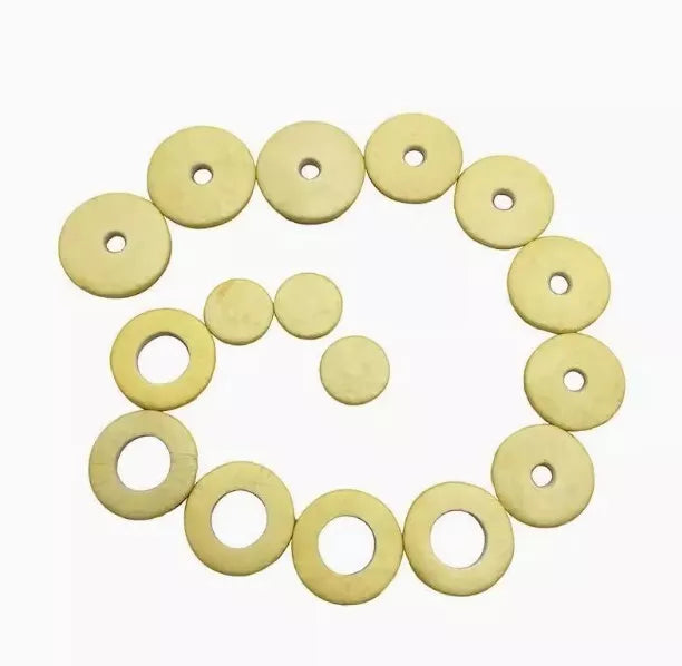 16pcs Flute Leather Pads Hole Plugs Repair Parts （Open hole）Flute Accessories AU