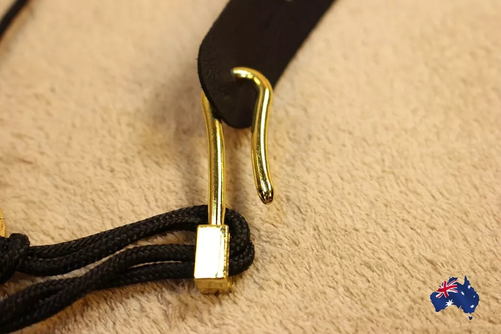 Adjustable Leather clarinet Strap Metal Hook Suspenders Widened Thickened Neck