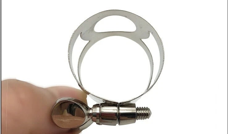 Clarinet Mouthpiece nickel metal Ligature clarinet parts Bb Adjustable Screws AU