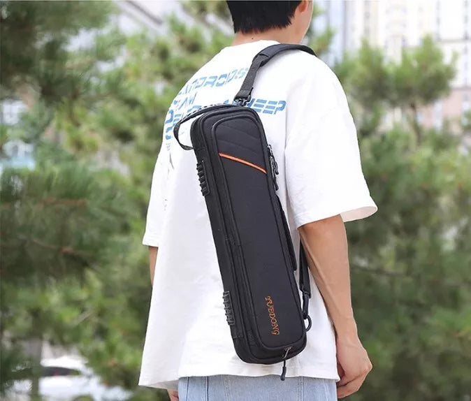 Flute Case Bag Portable Anti Shake Flute Gig Bag for Woodwind Musical Instrument