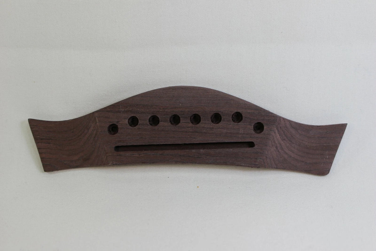 Wood Guitar Bridge for 6 String Acoustic Guitar Replacement Parts