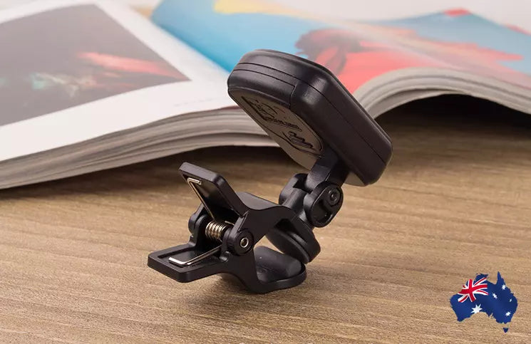 Digital Tuner Clip On Bass Guitar Violin ukulele LCD Battery Multifunction Tuner