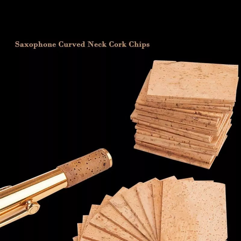 SOPRANO Saxophone Cork Neck Sheet Strip Interface Blow Nozzle Musical Instrument