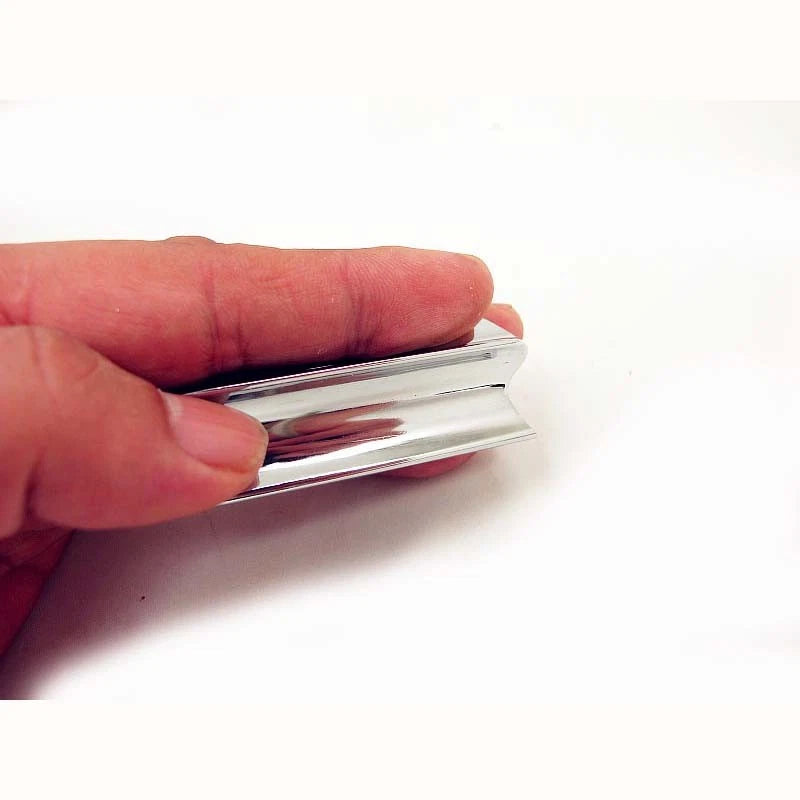 Solid Hawaiian Guitar Slide Tonebar Lap Steel Metal Electric Guitar Accessory silver