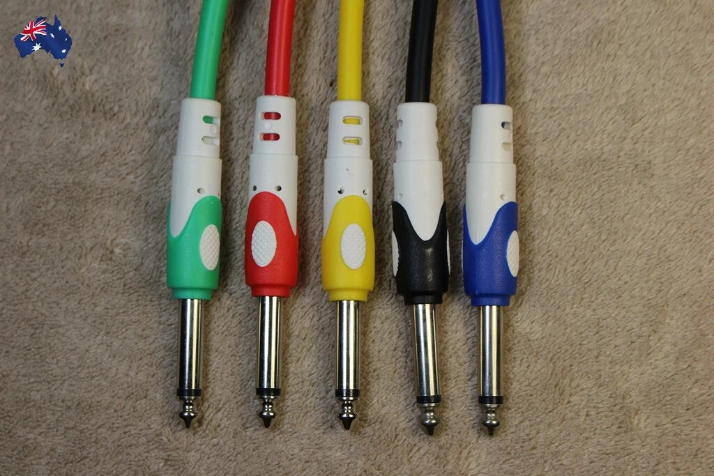 3M5M10M Guitar Lead Instrument Amp Cable Noiseless Audio Cable 2xStraight plug