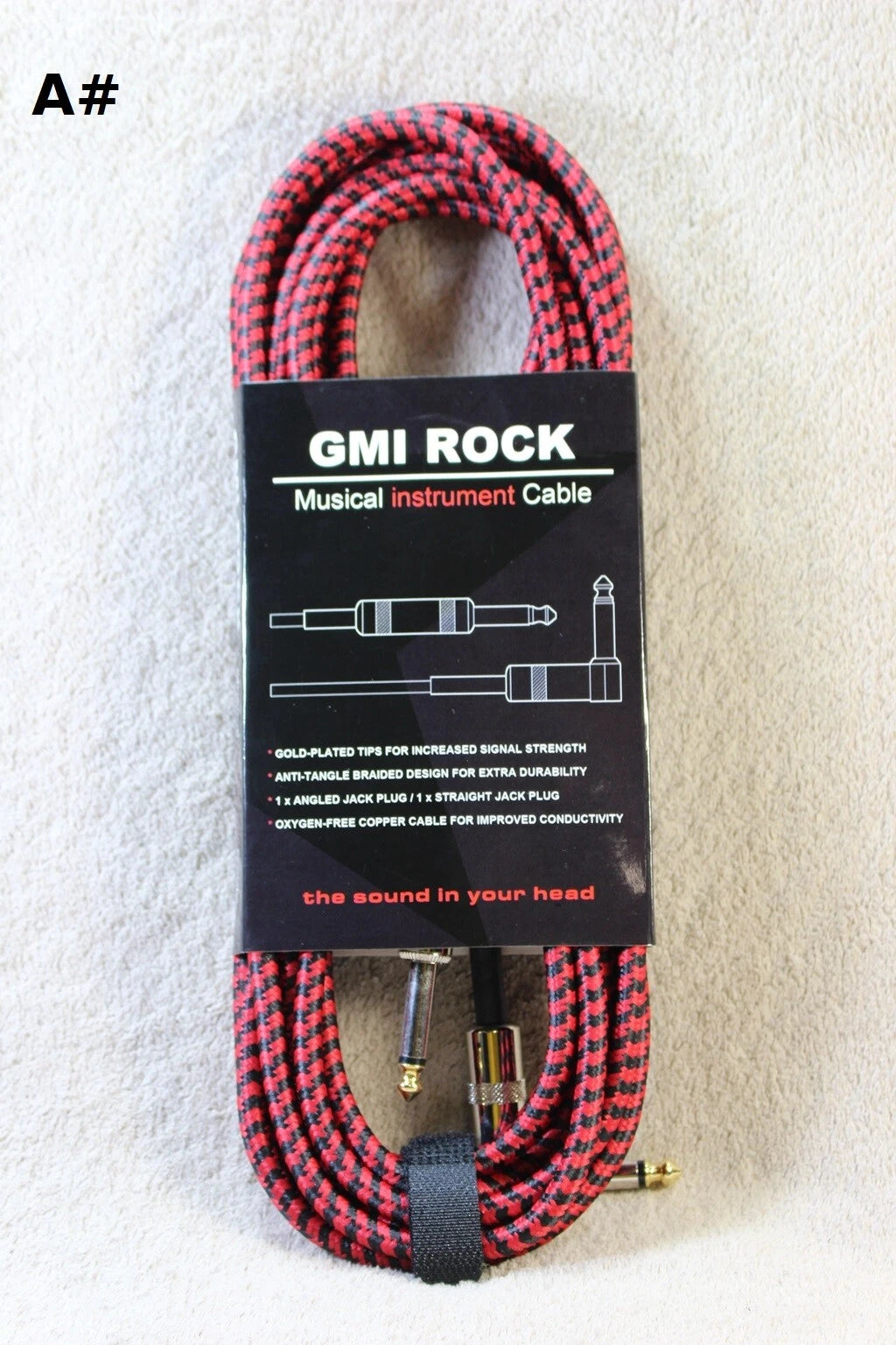 3M 5M 10M Guitar Lead Instrument Amp Cable Noiseless Audio Cable Braided Tweed