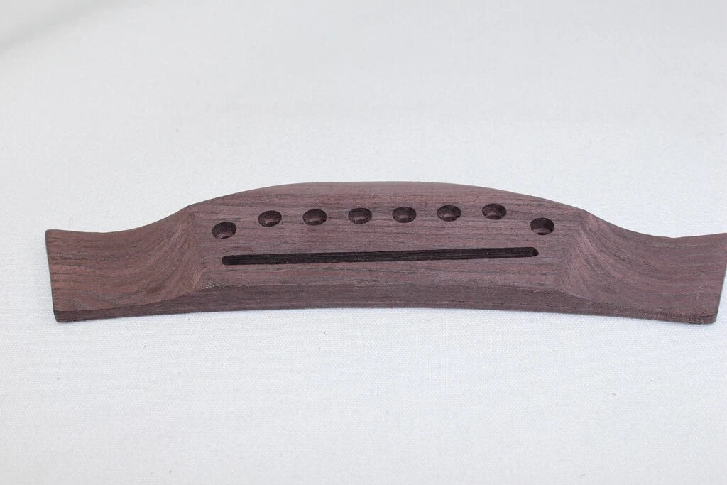 Wood Guitar Bridge for 6 String Acoustic Guitar Replacement Parts