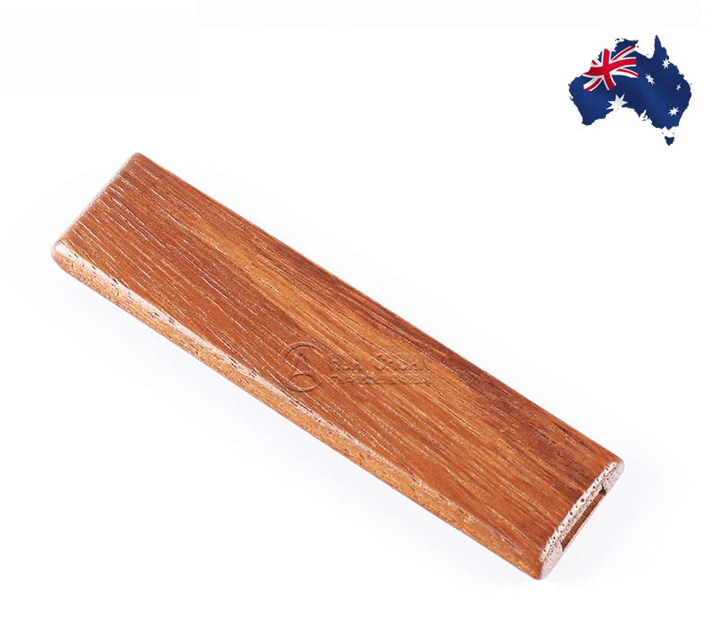 Wood Kazoo Instrument Ukulele Guitar Partner Wood Harmonica Playing Kid Gift NEW