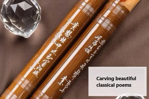 Professional 5pcs set Bamboo Dizi Flute Traditional Flute Musical Instruments AU