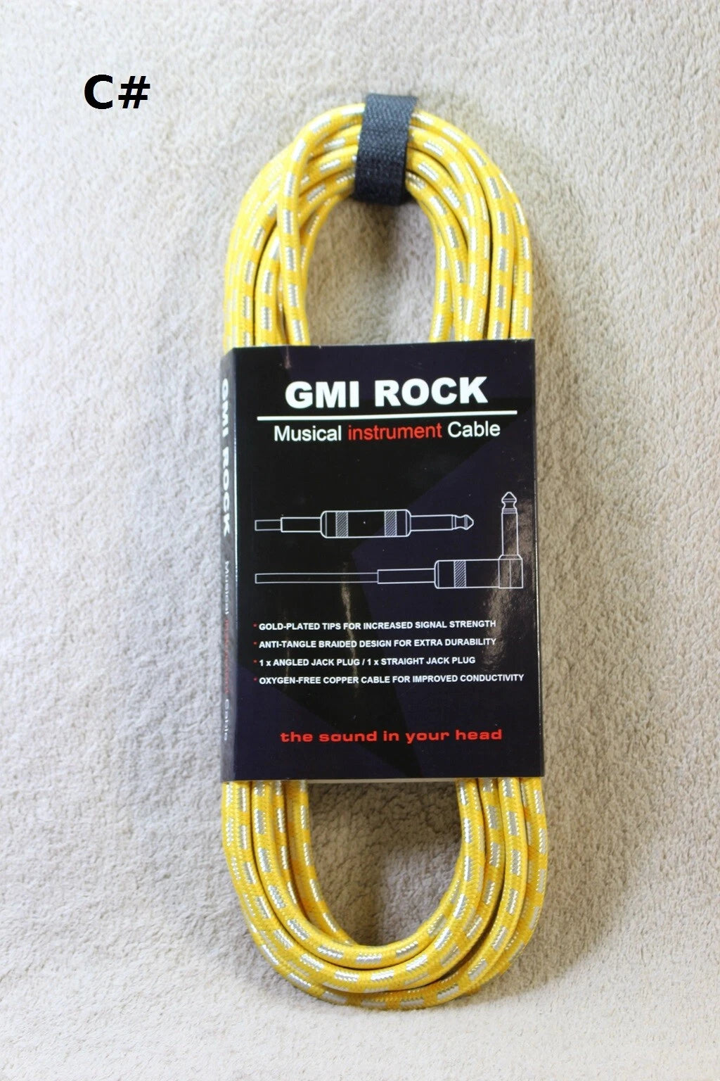 3M 5M 10M Guitar Lead Instrument Amp Cable Noiseless Audio Cable Braided Tweed